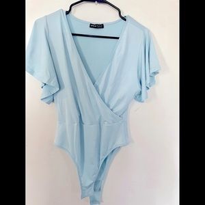 Baby Blue Body Suit
